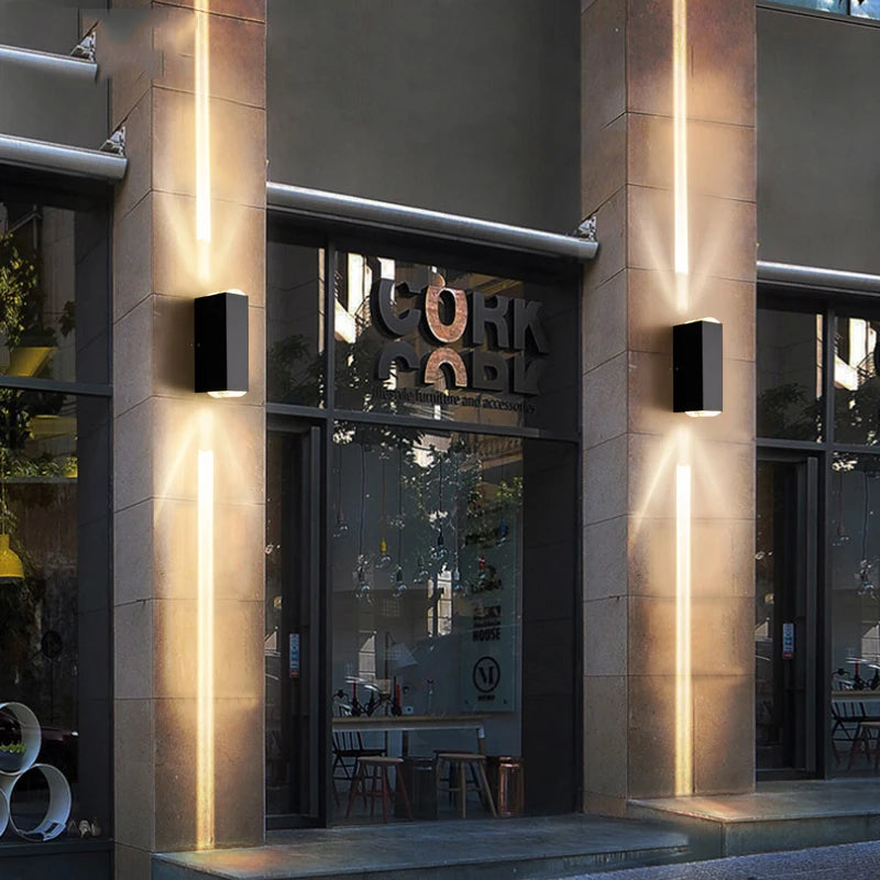 Lampara Exterior Tipo Box