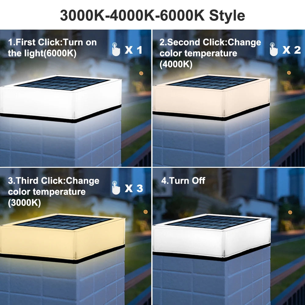 1 unidad de luz de energía Solar  luz LED decoración de jardín al aire libre luces solares de Estigma lámpara Solar Hada