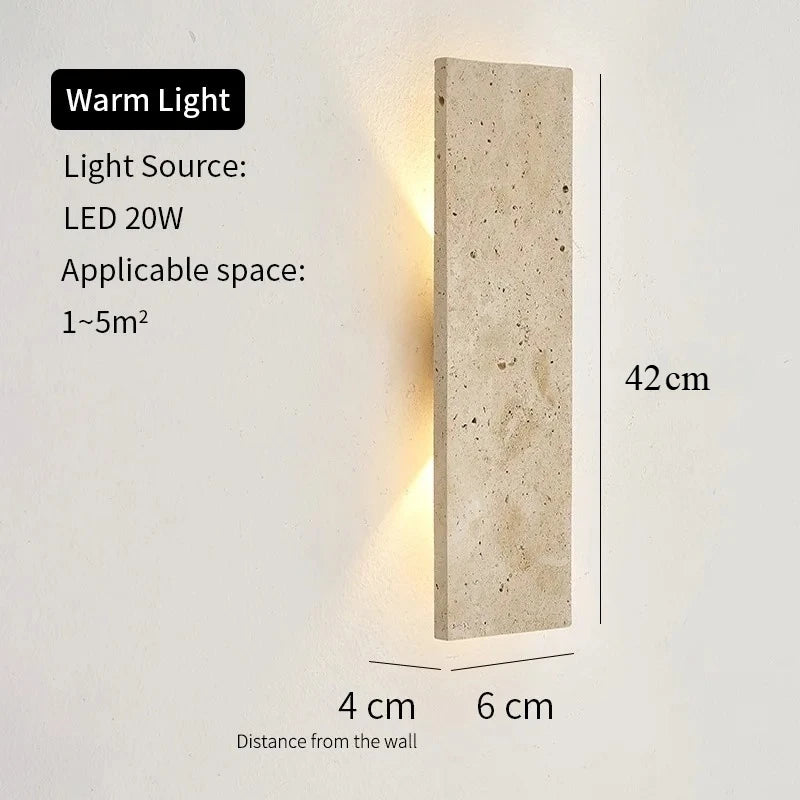 Outdoor Waterproof light Marmol Design