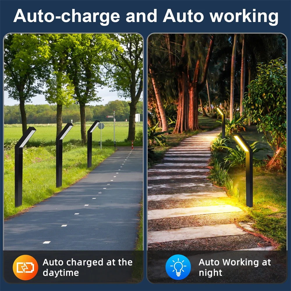 Lampara Solar Waterproof 4 Pack