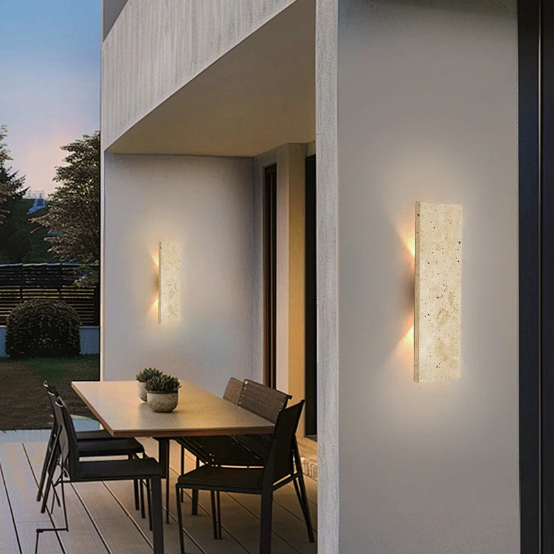 Outdoor Waterproof light Marmol Design