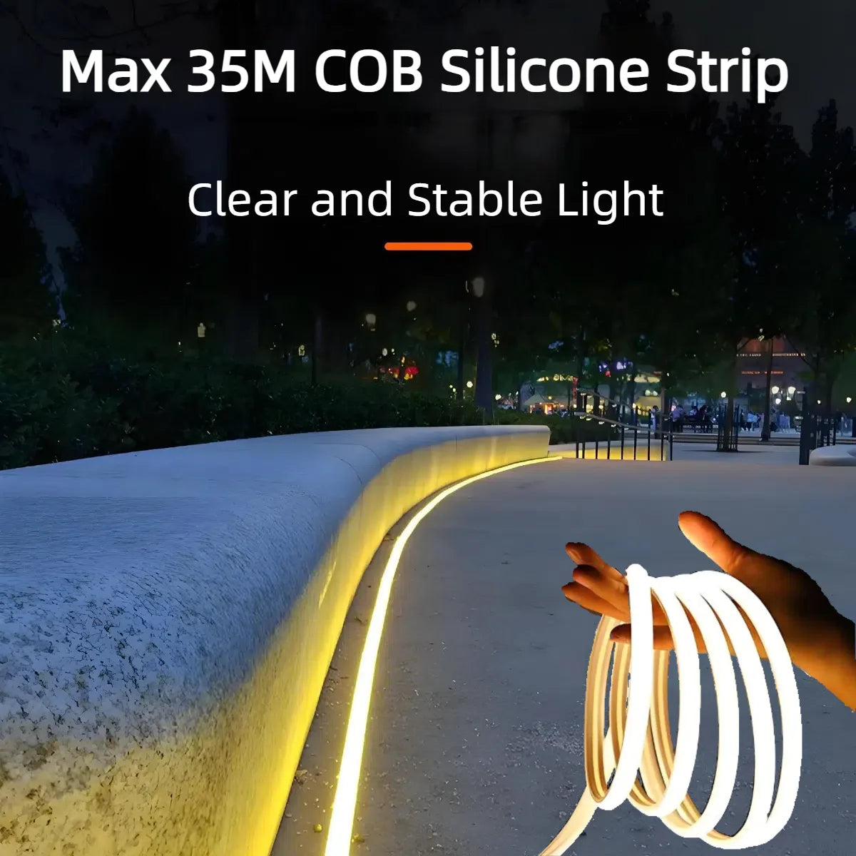 Luz SIlicon Led 35M Waterproof